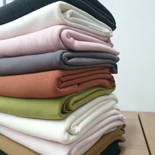 Viscose Jersey Fabric Plain Floral Ponte Roma Stretch Dress Craft Material 58"