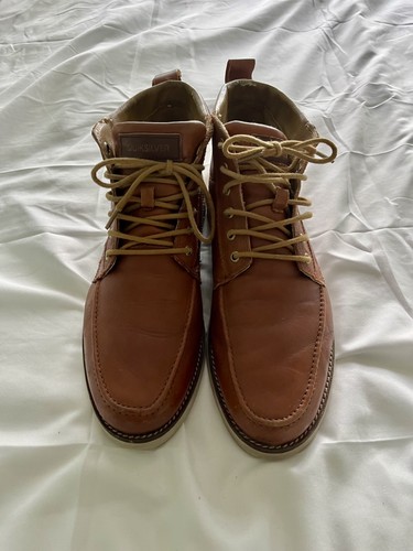 Quicksilver leather vibram - leather,