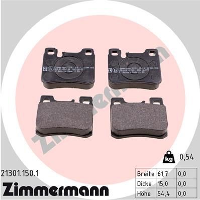 21301 150 brake pad set - 21301.150.1,