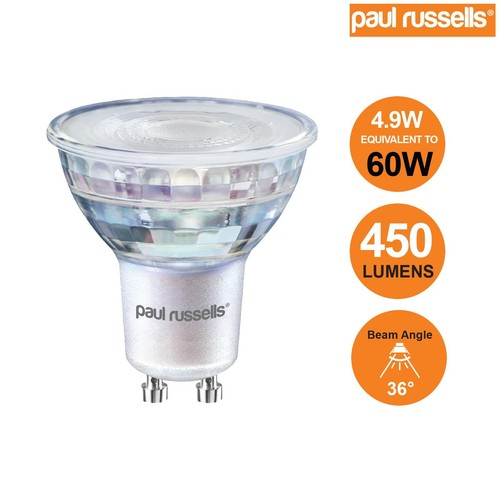 Paul russells gu10 led - 5x,