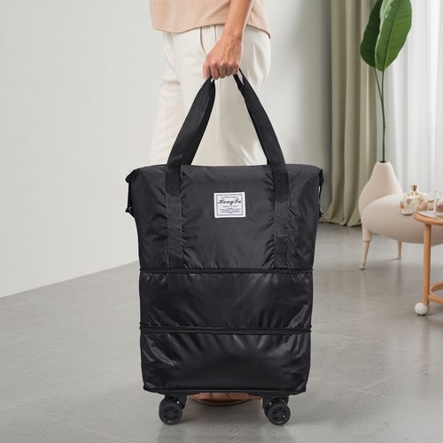 Large expandable duffel bag - expandable,