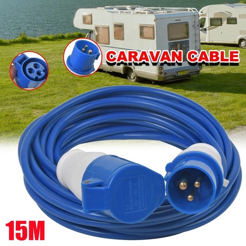 15m mains hook lead - mains,