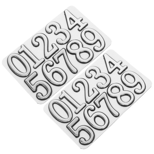 Sets outdoor number stickers - sets,