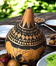 Mini Gourd/Handcrafted Table