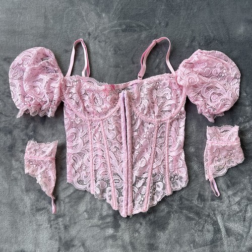 Yours truly lace corset - corset, &