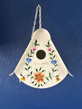 Bird House. Hanging Tin Hand