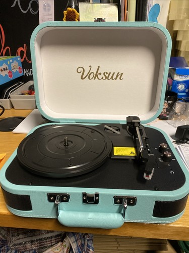 Record player with - player, bluetooth