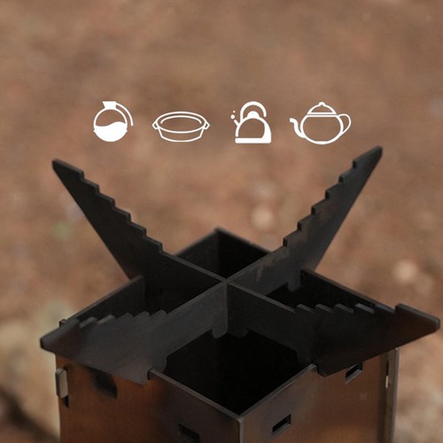 Stainless steel camping - steel, rocket