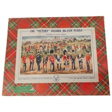 Vintage "Victory" Soldier Jigsaw Puzzle – G.J. Hayter & Co. //4918