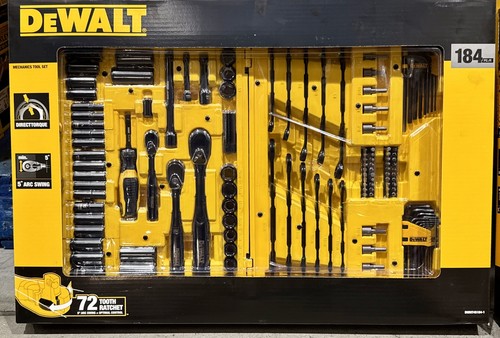 Dewalt 184 piece mechanics - dewalt,