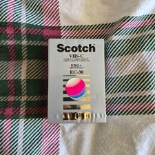 Scotch EXG+ EC-30 VHS VHS-C