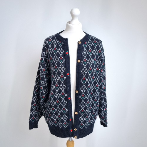 Vintage fair isle cardigan - isle,