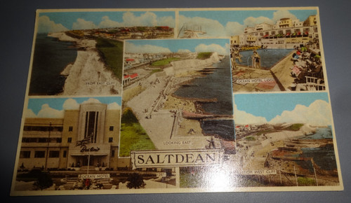 Saltdean multi view postcard - multi,