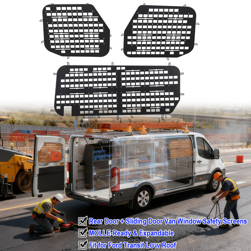 Rear door sliding - +sliding, van