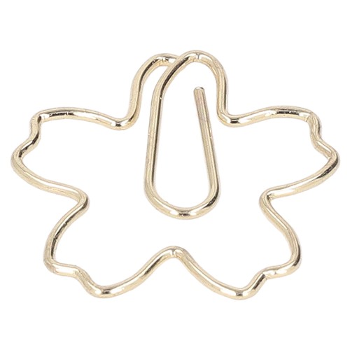100pcs gold paper - gold, clips