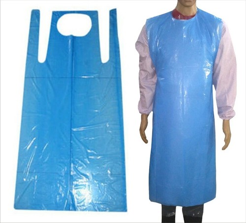 Polythene plastic aprons - polythene,