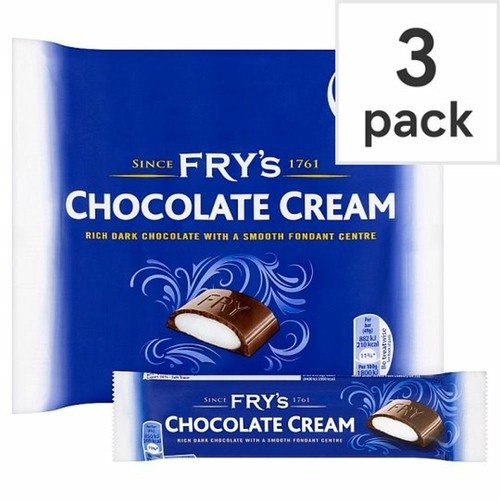Frys chocolate cream pack - cream, 3