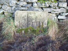Photo 6x4 Boundary Stone near