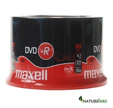 50 Maxell 275610 DVD-R 16x 4.7