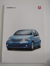 Citroen C3 1.4i Auto 1.6i 16V HDi LX SX Exclusive UK Market Brochure April 2002