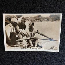 1935 SENIOR SERVICE CIGARETTE CARD "SPORTING EVENTS"SERIES 96 NO 46 R.H.PEARCE