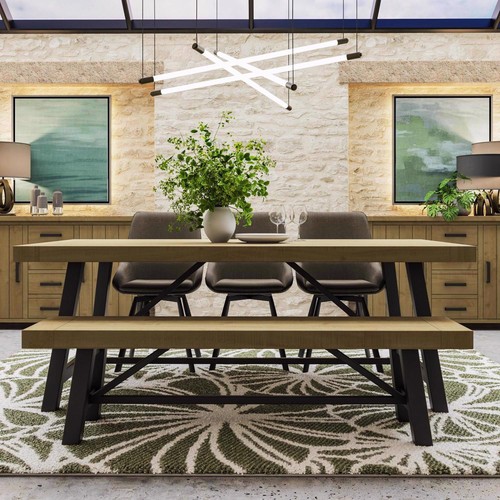 Dining table modern style - 2m,