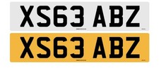 Private car number - private, plate