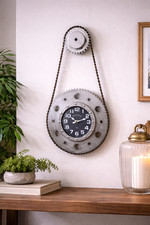 Industrial Gear Wall Clock