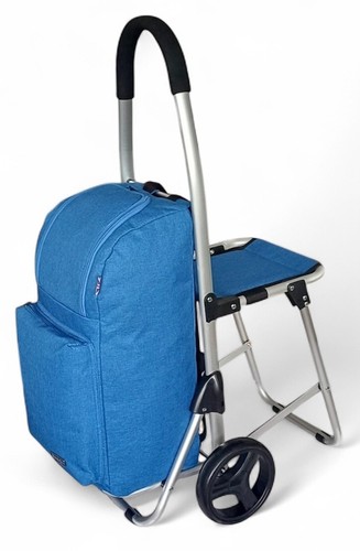 Seat shopping trolley - seat, grocery