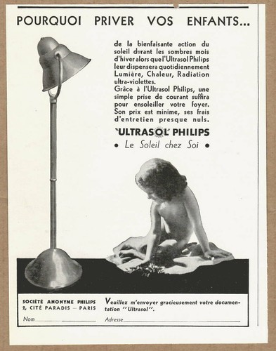 1930 sunlamp art deco - sunlamp,