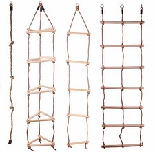 Kids wooden rope ladder - rope,