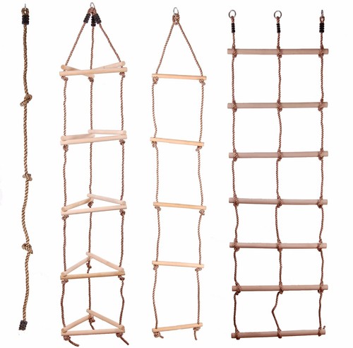 Kids wooden rope - rope, ladder