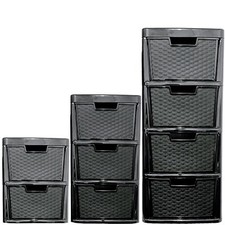 Large rattan drawer - rattan,