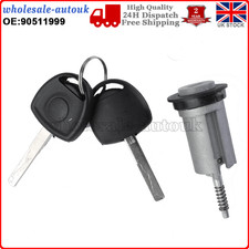 Ignition Barrel & 2 Keys Fits For VAUXHALL Astra Corsa Zafira Meriva Tigra Combo