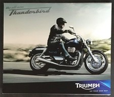 TRIUMPH Thunderbird Motorcycle Sales Brochure For 2010  Ref T3864860