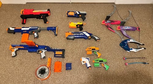 Nerf bundle including - including,