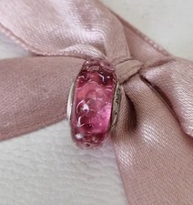 Pandora Wavy Pink Murano Glass