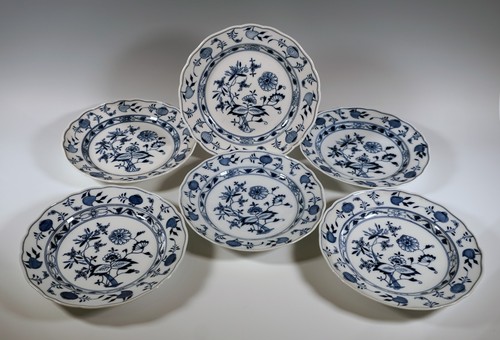 Meissen dinner plates - 6,