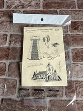 Joanna Sheen  Rubber Stamps Traditional Baby Christening (Pre-owned - Unused)