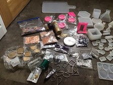 Resin Random Moulds Fobs Gems for Crafts Gold Leaf Flakes Apoxy Jewellery Making