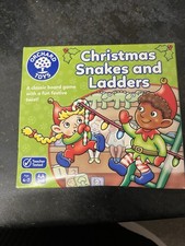 Orchard Toys Christmas Snakes And Ladders