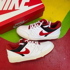 NIKE FULL FORCE LOW WHITE RED