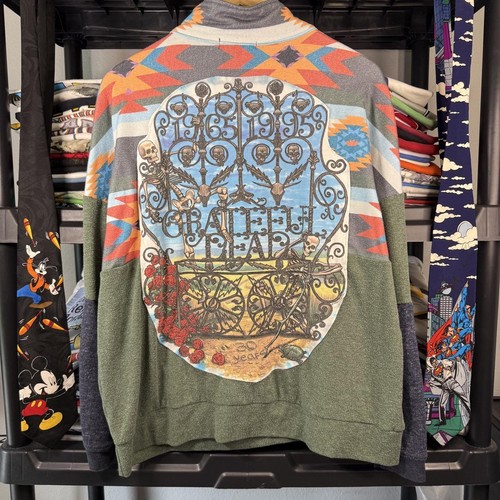 Grateful dead upcycled custom - grateful,