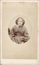 Old Woman Cameo Portrait