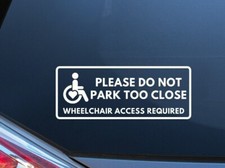 Disability Do Not Park Too