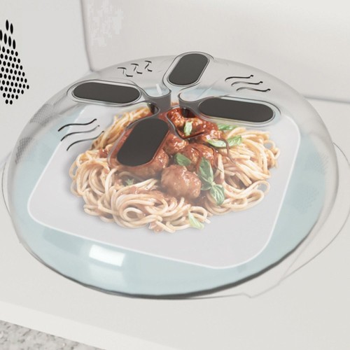 Microwave hover cover food - cover,