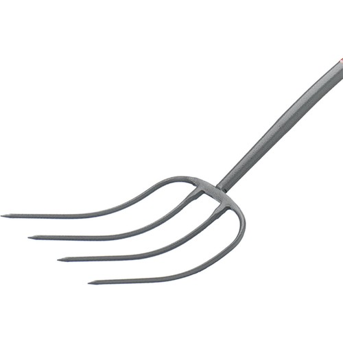 Bulldog all metal manure fork - all,