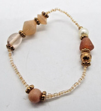 PALE PINK VARIETY OF BEADS ON