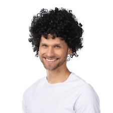 Mens Wig Hair Short Natural Cosplay Halloween Fancy Dress Party Male Hair 70s