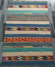 Modern Handmade Afghan/Turkish